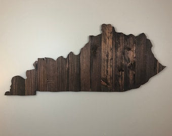 Large KY Wood Sign