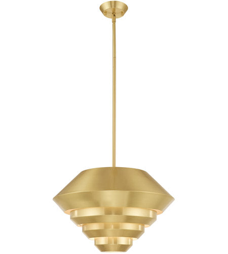 Satin Brass Mini Pendant Ceiling Light